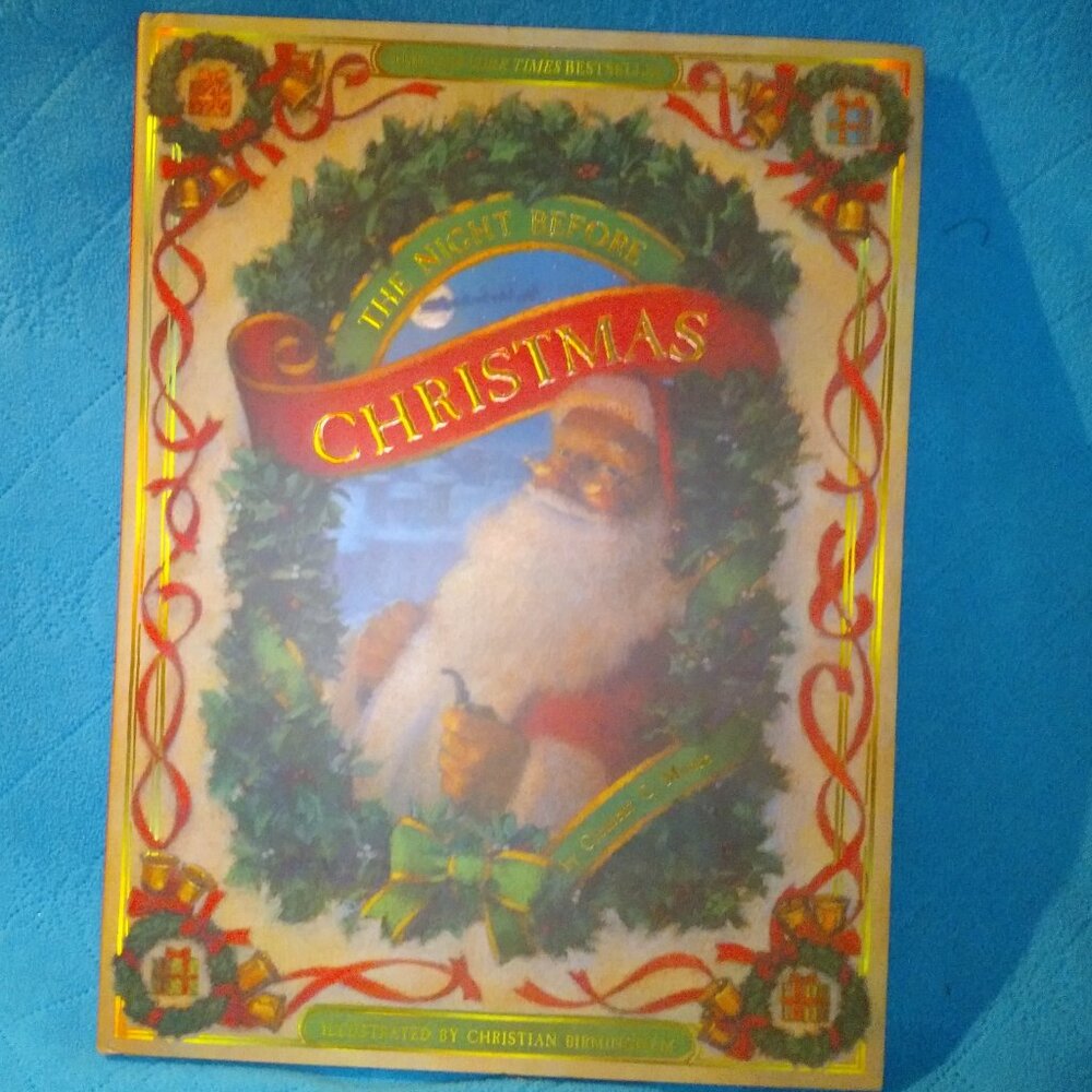 The Night Before Christmas Classic book Hardcover NY Times Bestseller NEW
